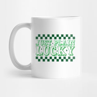 Just Plain Lucky Mug